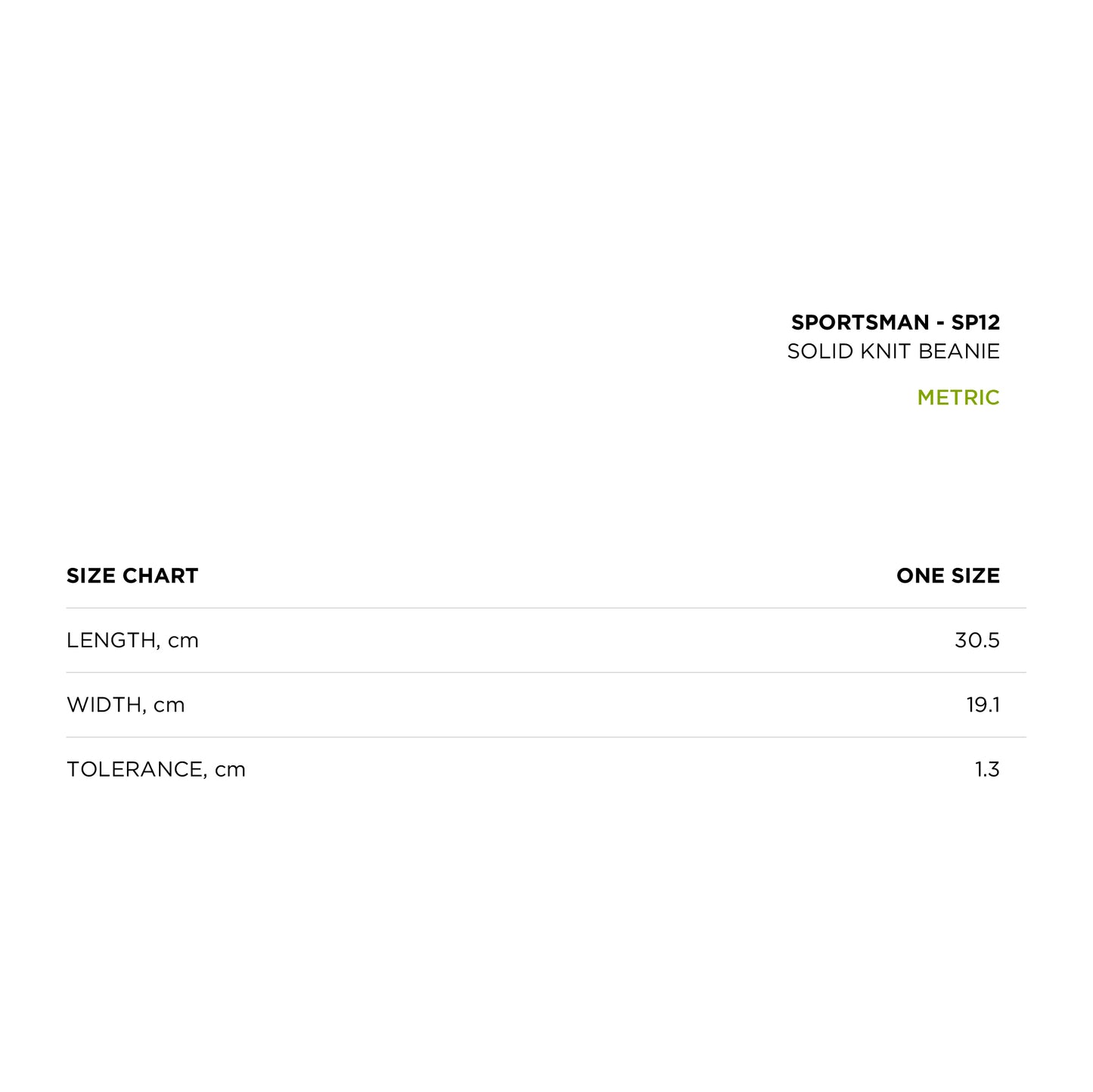 size_chart_metric